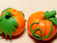 Cook On Strike Polymer Clay Pumpkin